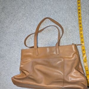 Universal Thread Tan Leather Tote Bag